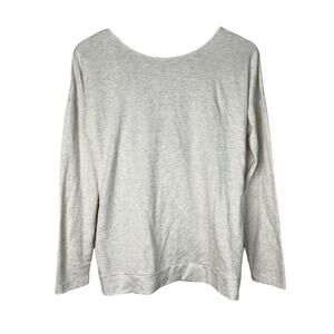 Banana Republic Light Gray Long Sleeve Tee